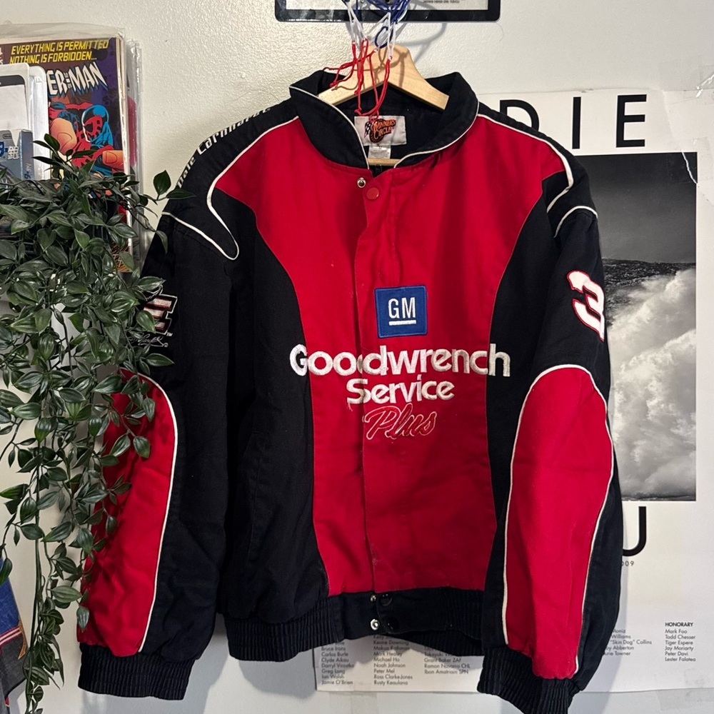 Red and Black Men's Jacket
